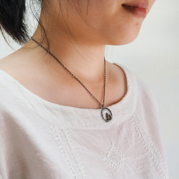 [2 colors] marship handmade accessories love bird silver necklace [MS-NC-12] 