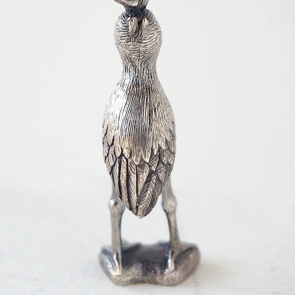 marship Shoebill Standing Silver Necklace [MS-NC-15]