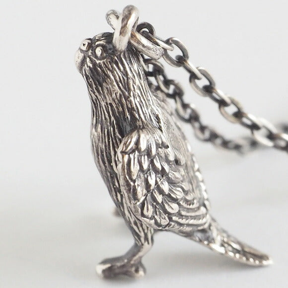 [2 colors] marship Handcrafted Accessories Budgie Parakeet Silver Necklace [MS-NC-17] 