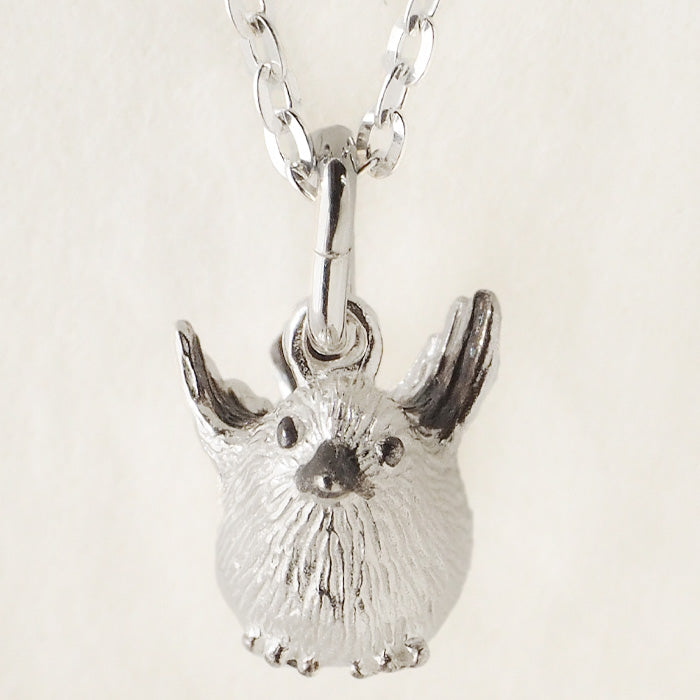 marship handmade accessories long-tailed tit petite pendant necklace silver [MS-NC-24] 