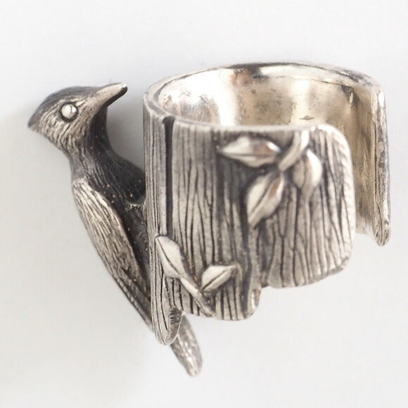 marship Handmade Accessories Woodpecker Ear Cuff Silver [MS-PE-8] 