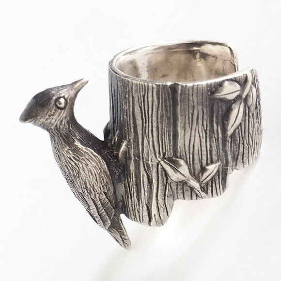 marship Handmade Accessories Woodpecker Ear Cuff Silver [MS-PE-8] 