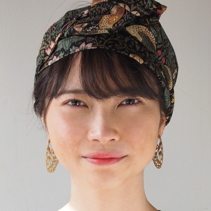 sasakihitomi（ササキヒトミ） ちょうのハネピアス 真鍮 18金コーティング 両耳セット レディース [No-001B]