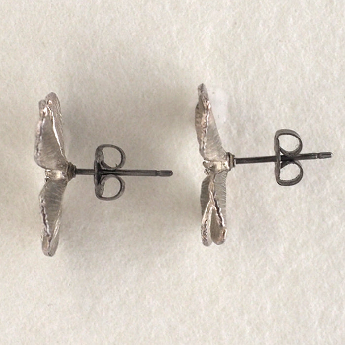 sasakihitomi Clover Earrings Silver 925 Set of 2 Ladies [No-006] 