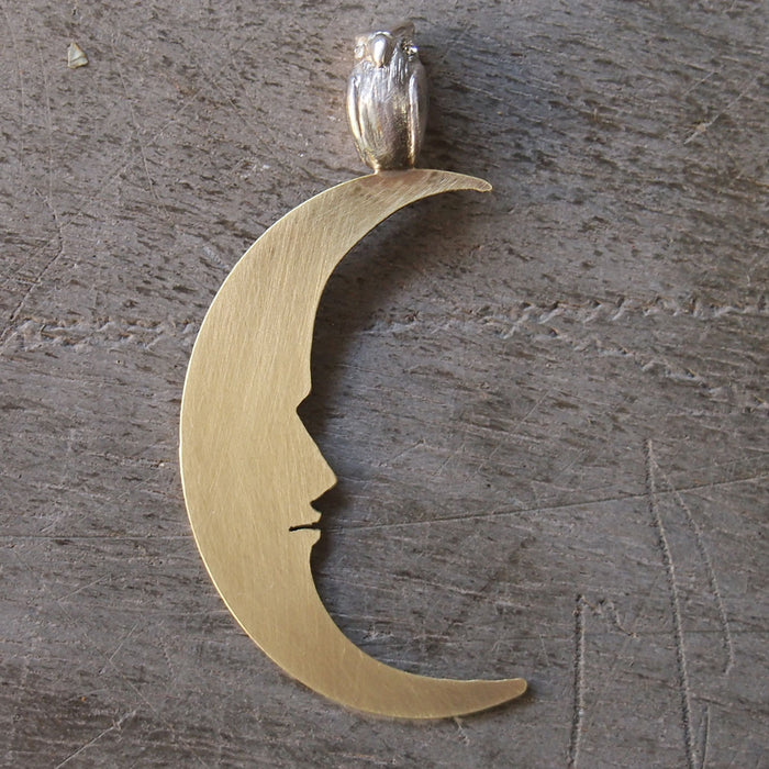 sasakihitomi Owl Bookmark Brass &amp; Silver [No-021] 