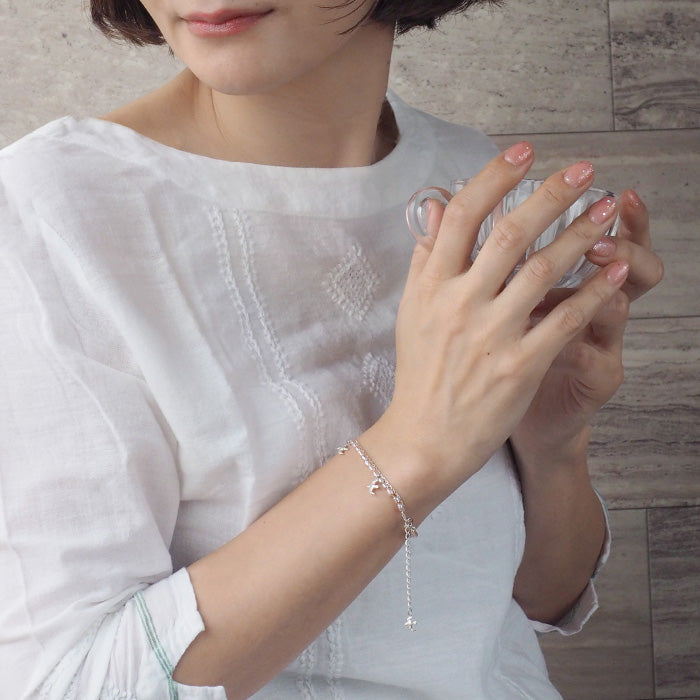 sasakihitomi（ササキヒトミ） わたりどりブレスレット レディース [No-028]