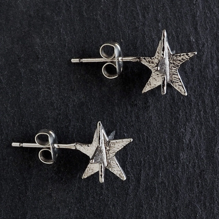 sasakihitomi Star Earrings Silver Binaural Set Women's [No-038S] 