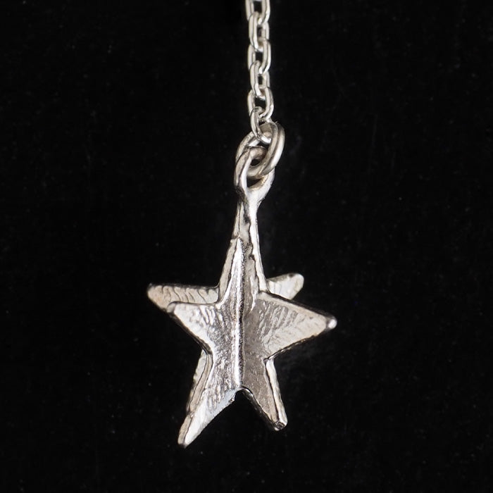 sasakihitomi (Sasaki Hitomi) moon and star earrings S size, brass moon &amp; silver star one ear ladies [No-039-B] 