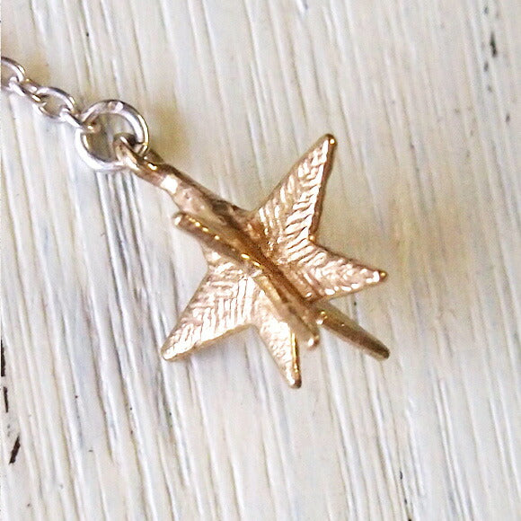 【キャッチのみ】sasakihitomi（ササキヒトミ） 月と星のピアス 片耳 シルバー＆真鍮 真鍮ゴールドの星のキャッチ レディース [No-039-catch-g]