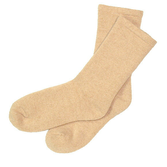 [2 colors] ORGANIC GARDEN Elastic-free pile socks for men and women [8-0014] Organic cotton Autumn/Winter socks
