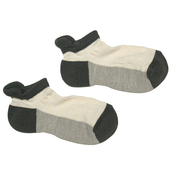 ORGANIC GARDEN Gobuko-dyed/Satoshi-dyed Healing Support Ankle Socks Men's/Women's [8-8173] 