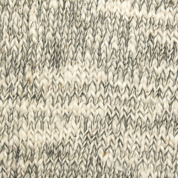 ORGANIC GARDEN Organic Cotton Garabo Socks Gobuko Dyed Charcoal Heather Middle Length Men's &amp; Women's [8-8226-GR] 
