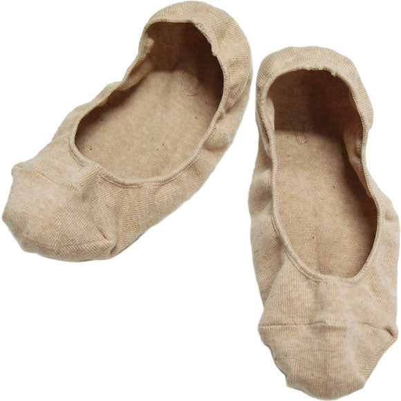 [4 colors] ORGANIC GARDEN Cover Socks for Men and Women, Saido-dyed, Natural Color [8-0032] 