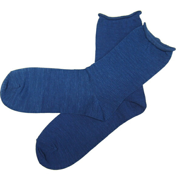ORGANIC GARDEN Rubberless Socks Indigo Socks 女士 [8-8197] 
