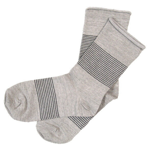 [While supplies last] ORGANIC GARDEN Elasticless Socks High Gauge Line Women's [8-8206]