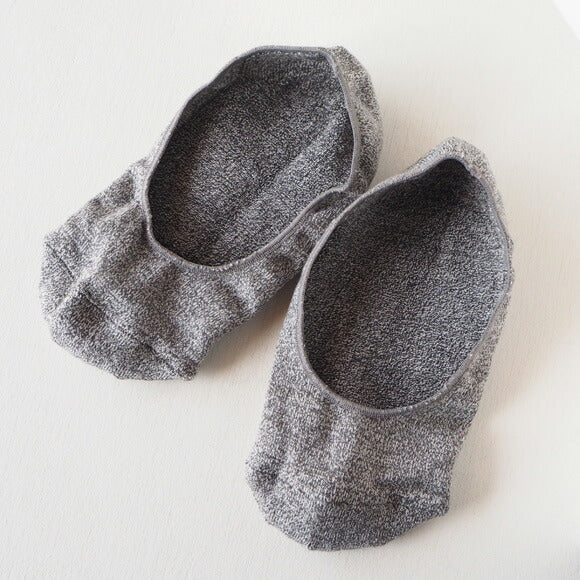 ORGANIC GARDEN Pile Cover Socks Gobuko Dyed Natural Black 男款/女款 [NS8237] 