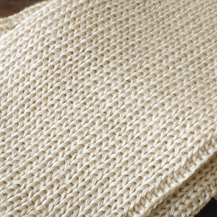 ORGANIC GARDEN（オーガニックガーデン）ホワイトヤクウール リブ レッグ＆ハンドウォーマー [8-8886]