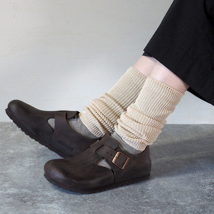 ORGANIC GARDEN（オーガニックガーデン）ホワイトヤクウール リブ レッグ＆ハンドウォーマー [8-8886]