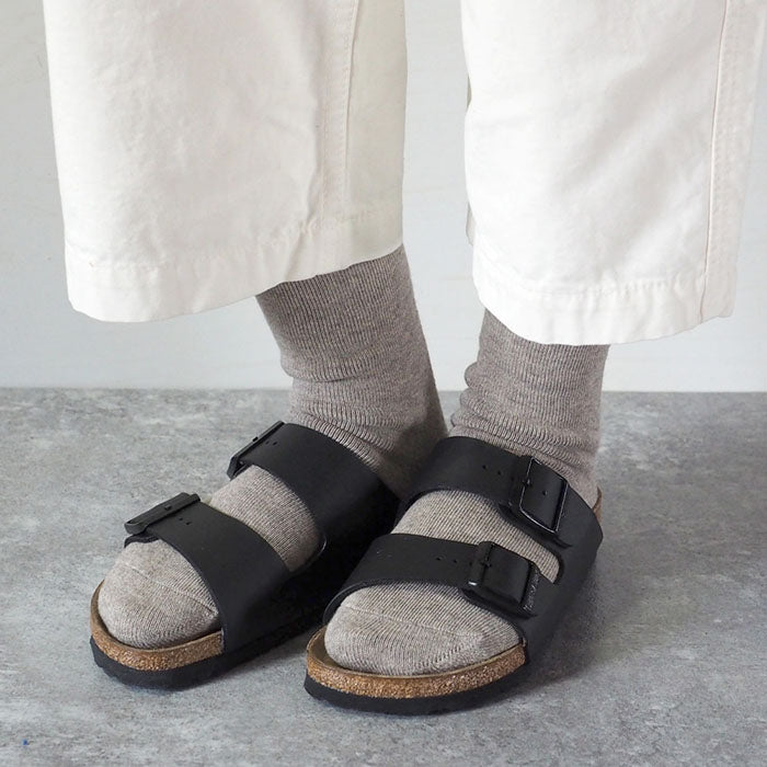 ORGANIC GARDEN Yak wool x Supima cotton pile knit socks for men and women [8-0041] Koryo-cho, Nara Prefecture Socks Brand 