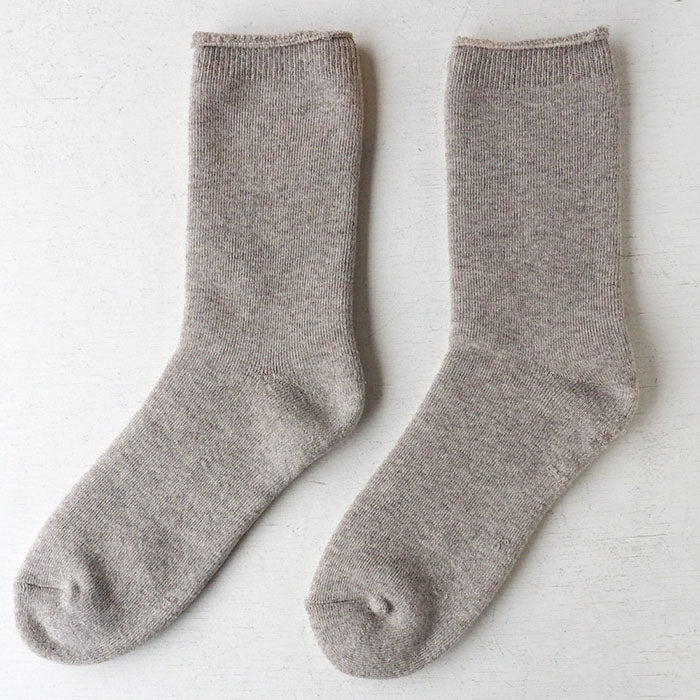 ORGANIC GARDEN Yak Wool x Supima Cotton Pile Knitting Socks Men's/Women's [8-8253] Koryo Town, Nara Prefecture Socks Brand 