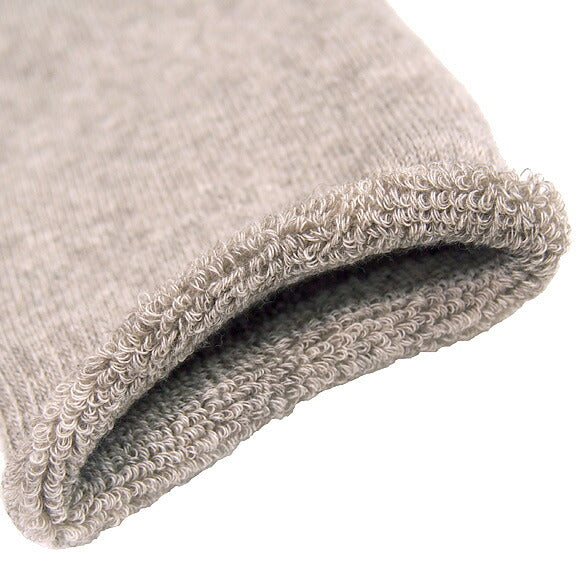 ORGANIC GARDEN Layered Socks 5 Toes &amp; Yak Pile Mok Gray 2 Pairs Women's [8-8265] 