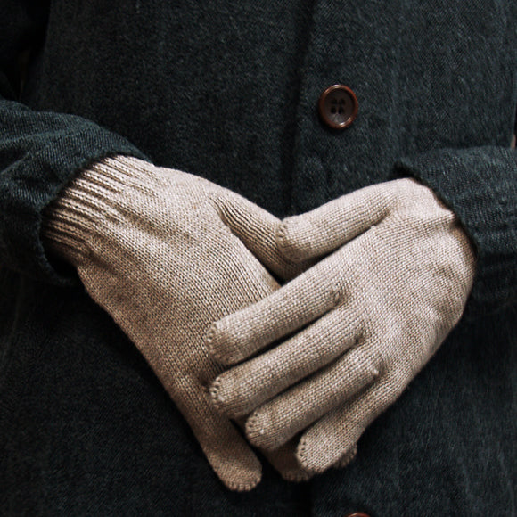 ORGANIC GARDEN Yak Tebukuro Moku Gray Men's Women's [8-8831] 