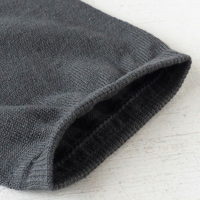 ORGANIC GARDEN Arm Covers, Long Length, Organic Garden UV Protection, 100% Organic Cotton, Gallnut Dyed, Natural Black, Fingertip Free, Women's [8-0806-79] 