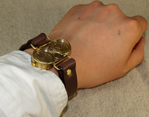 Watanabe Koubou Handmade Watch “Dragonfly-DT” Men's Brass [NW-183] 