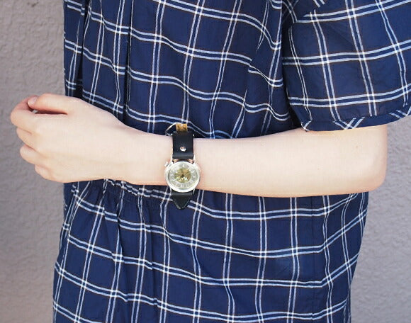 Watanabe Koubou Handmade Watch "S-WATCH2-S-DATE" with Date Men's Silver [NW-207SV-DATE] 