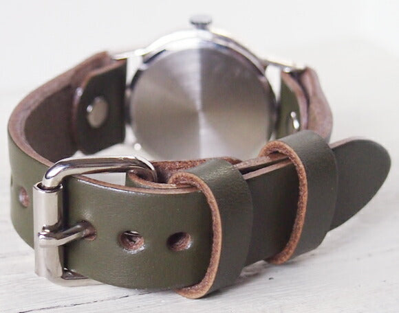 渡辺工房 手作り腕時計 “S-WATCH2-S-SUN&MOON” メンズシルバー [NW-207SV-SM]