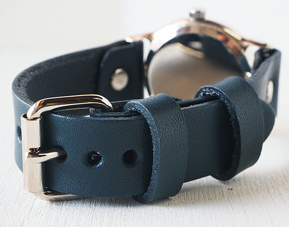 渡辺工房 手作り腕時計 “On Time SUN&MOON” シルバー [NW-214BSV-SM]