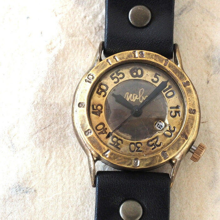 渡辺工房 手作り腕時計 “Explore-B-DATE” デイト付き [NW-274DATE]