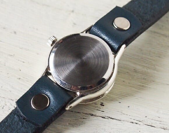 渡辺工房 手作り腕時計 “StrapLady-S-SUN&MOON”レディースシルバー [NW-289SV-SM]