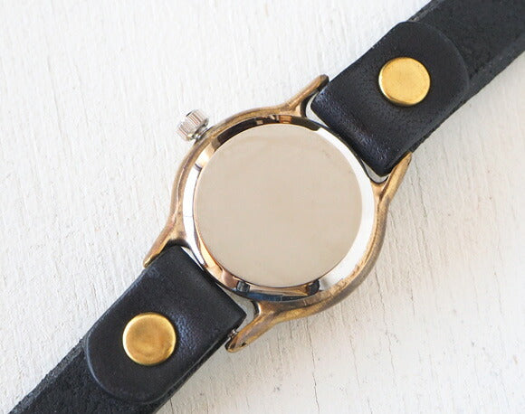 渡辺工房 手作り腕時計 “Lady on Time-B” ブルー文字盤 レディース [NW-305B-BL]