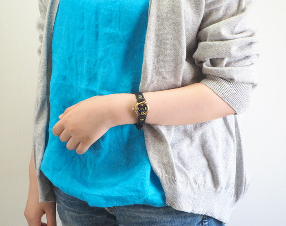 渡辺工房 手作り腕時計 “Lady on Time-B” ブルー文字盤 レディース [NW-305B-BL]