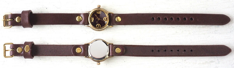 Watanabe Kobo Handmade Watch “Lady On Time-B” Clear Red Dial Ladies [NW-305B-RD] 