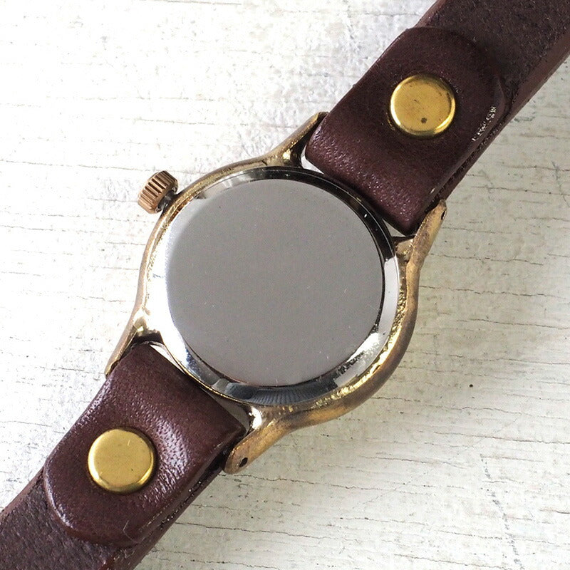 Watanabe Kobo Handmade Watch “Lady On Time-B” Clear Red Dial Ladies [NW-305B-RD] 