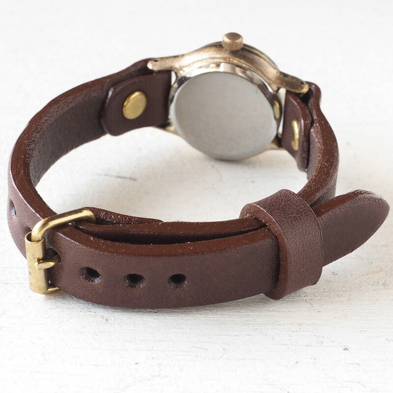 Watanabe Kobo Handmade Watch “Lady On Time-B” Clear Red Dial Ladies [NW-305B-RD] 