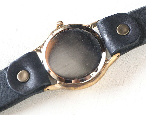 Watanabe Kobo Handmade Watch “Plain-SSP” Small Second Black Dial [NW-352SSP] 