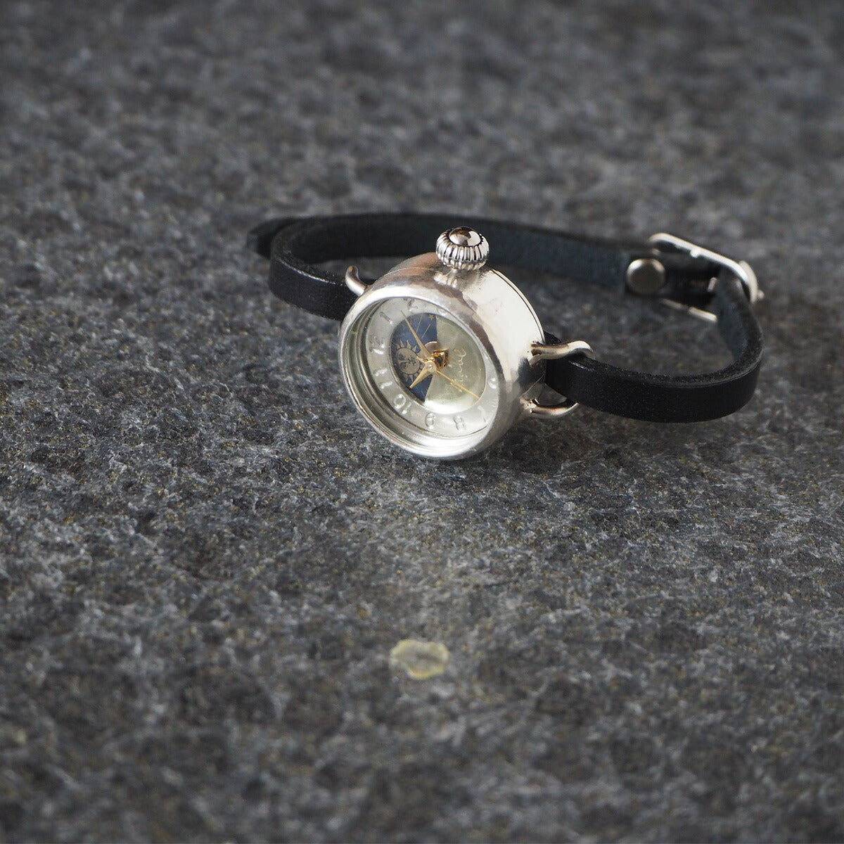 渡辺工房 手作り腕時計 “Lady's Silver” レディースシルバー SUN＆MOON