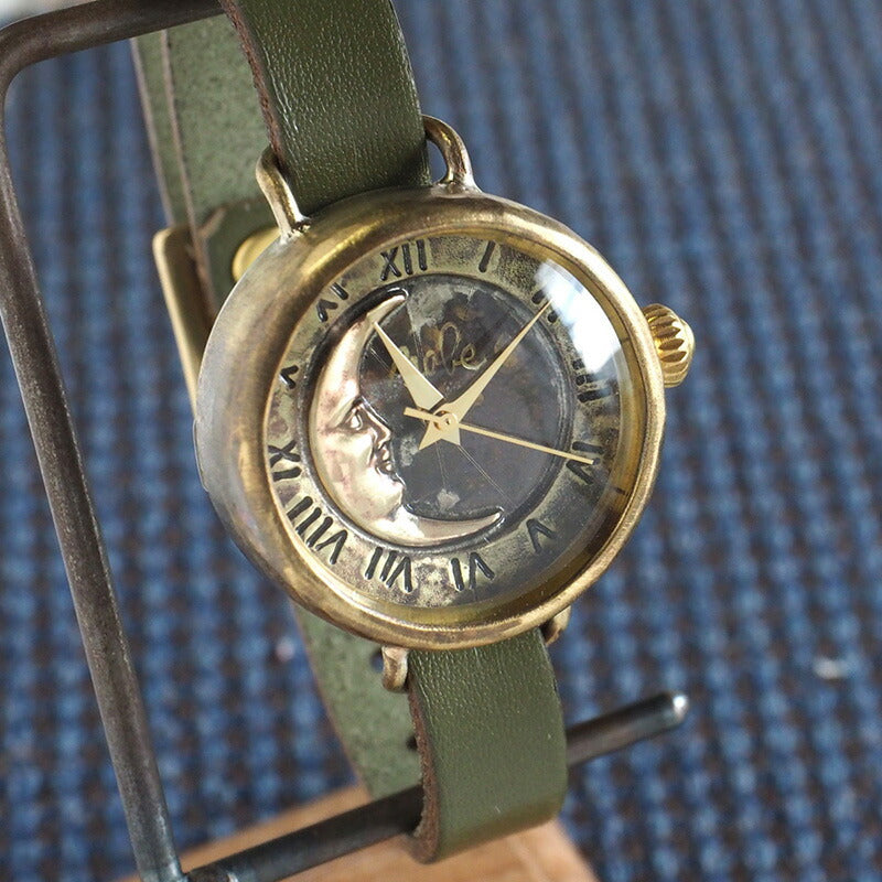 Watanabe Koubou Handmade Watch “Crescent Moon-MB4” Ladies Brass [NW-366CM4] 