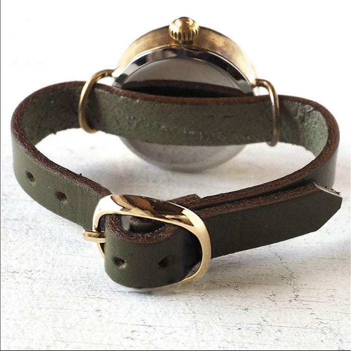 Watanabe Koubou Handmade Watch “Crescent Moon-MB4” Ladies Brass [NW-366CM4] 