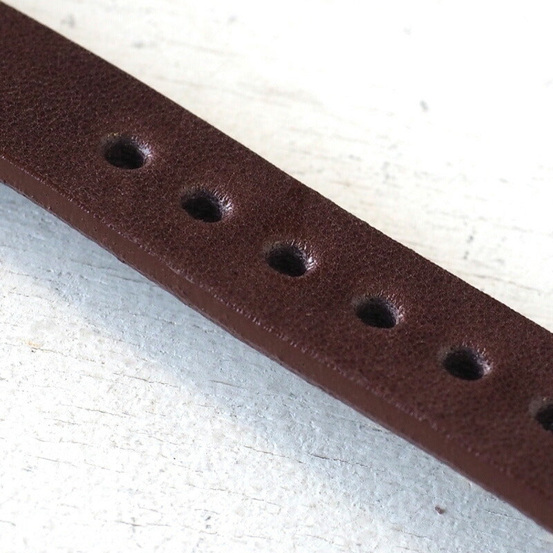 Watanabe Koubou Handmade Watch Slanted Dial “Wanokoku 4” 5-sen Coin Round Case Men's Brass 33mm [NW-377] 