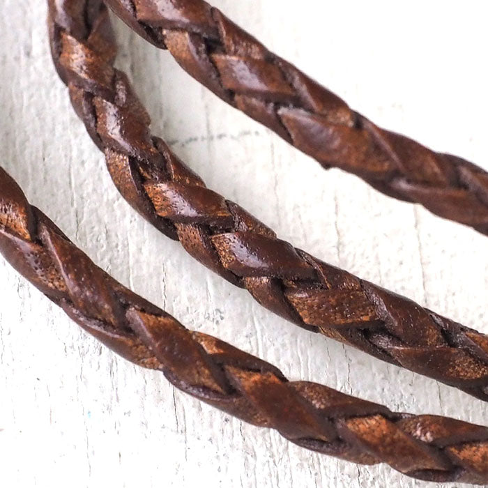 渡辺工房 手作り懐中時計 “Crescent Moon-MB” メンズブラス 甲丸ケース 革紐チェーン [NW-379CM]