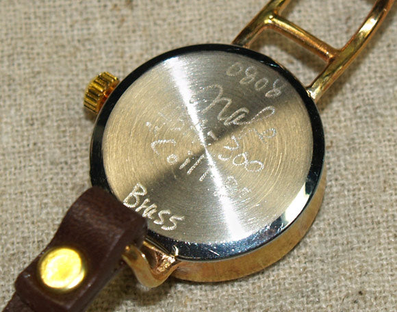 Watanabe Kobo handmade watch "Coil1-B" 5-fold belt ladies brass [NW-45A] 