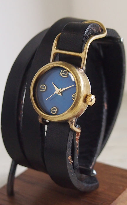 Watanabe Koubou Handmade Watch “Coil2-B” Triple Belt Ladies Brass [NW-45B] 