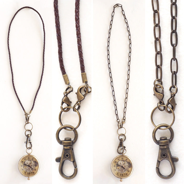 渡辺工房 手作り懐中時計 “倭の刻 手巻 懐三(わのこく てまき かいさん)” 手巻き 漢数字 44ｍｍ[NW-BHW155]