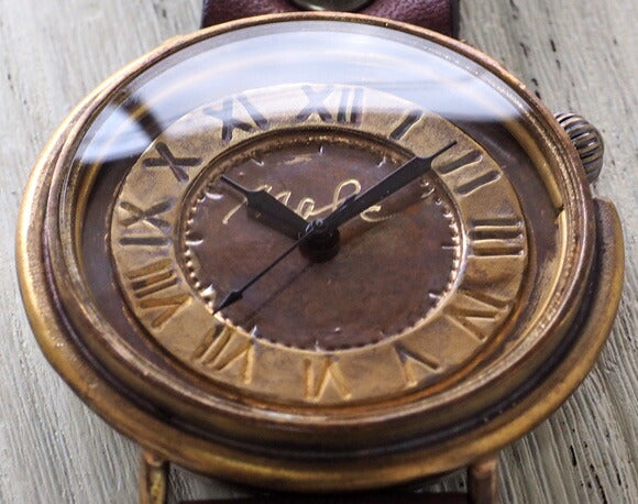 渡邊工坊手工手錶巨型黃銅“GIGANT-B” [NW-JUM129] 