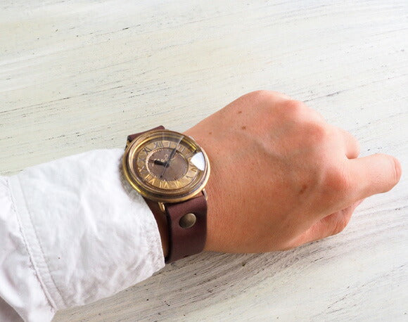 渡辺工房 手作り腕時計 ジャンボブラス “GIGANT-B”[NW-JUM129]