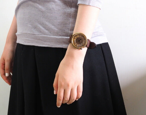 渡邊工坊手工手錶巨型黃銅“GIGANT-B” [NW-JUM129] 